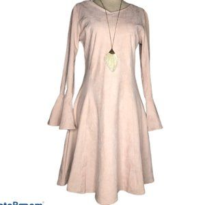 Aryeh Faux Suede Dress
